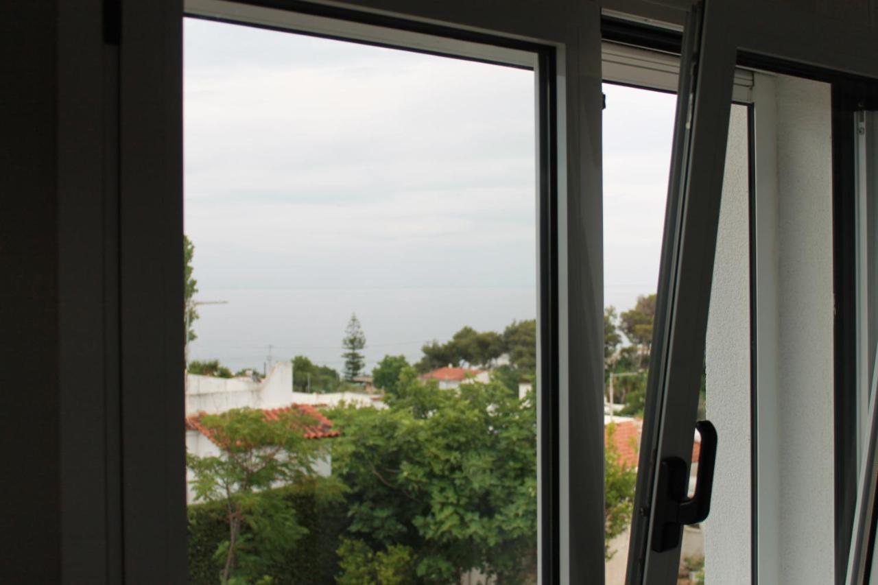 Sea View Apartment 15 Min From Athens Airport Néa Mákri Dış mekan fotoğraf