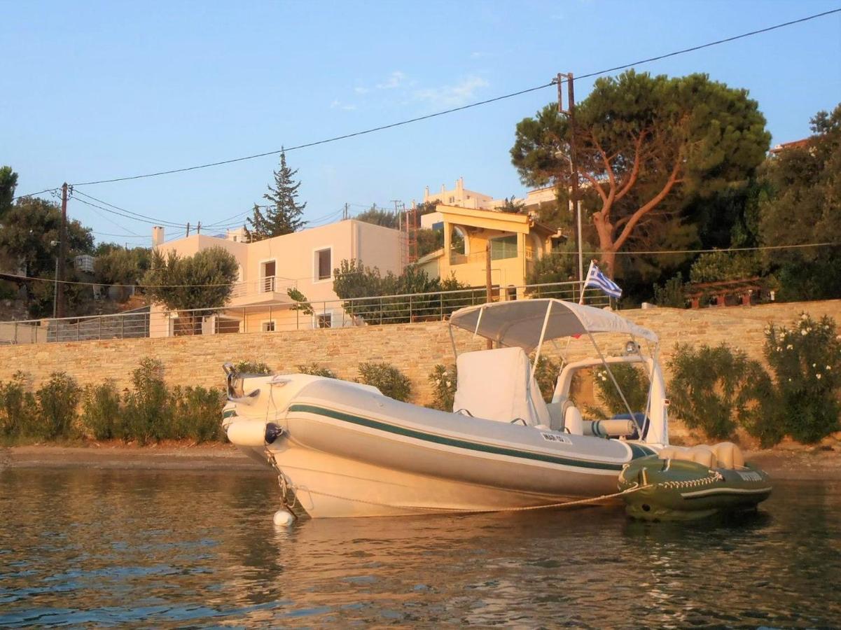 Sea View Apartment 15 Min From Athens Airport Néa Mákri Dış mekan fotoğraf