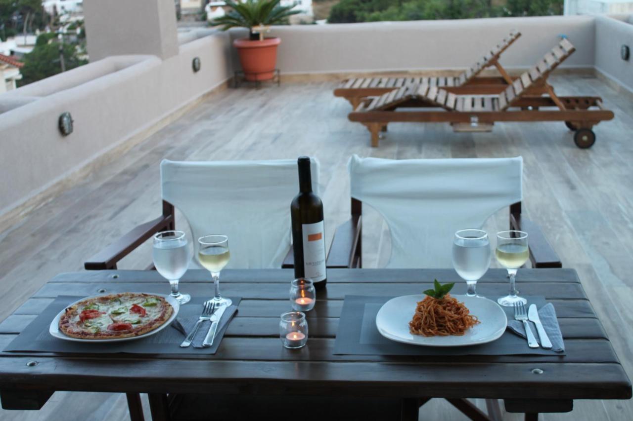 Sea View Apartment 15 Min From Athens Airport Néa Mákri Dış mekan fotoğraf