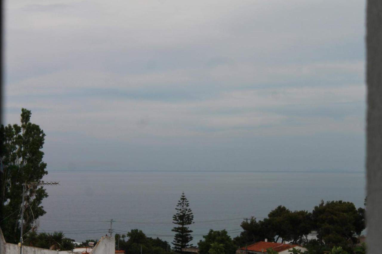 Sea View Apartment 15 Min From Athens Airport Néa Mákri Dış mekan fotoğraf