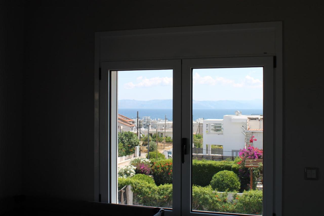 Sea View Apartment 15 Min From Athens Airport Néa Mákri Dış mekan fotoğraf